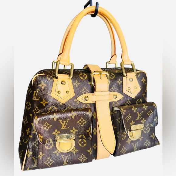 121 Preloved Louis Vuitton LV Monogram Manhattan GM ($$ Marked Down 2/11/25) - Picture 2 of 14